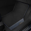 CUPRA textile floor mats Premium, Petrol Blue, right-hand drive models