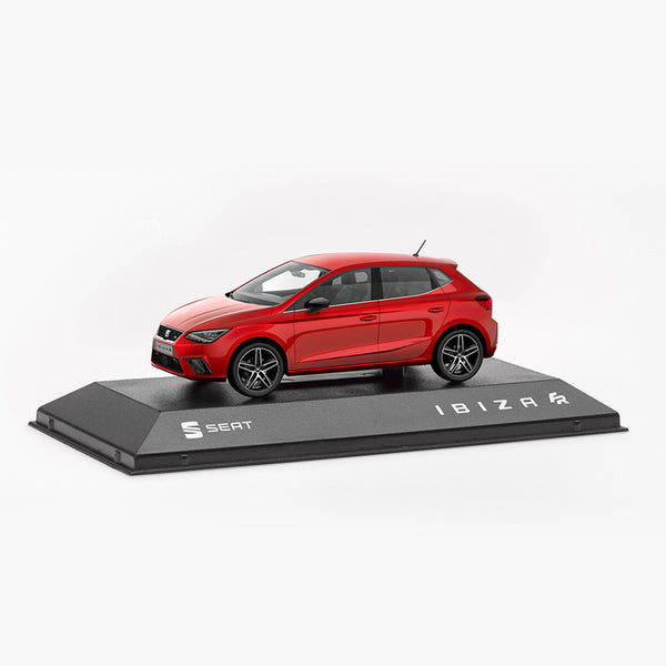 SEAT Ibiza FR model car 1:43, Desire Red