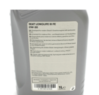 SEAT 0W30 Fully Synthetic 1L Oil Top Up - GS55545G2EUR