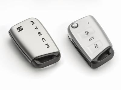 SEAT Ateca Crossover Silver Key Cover