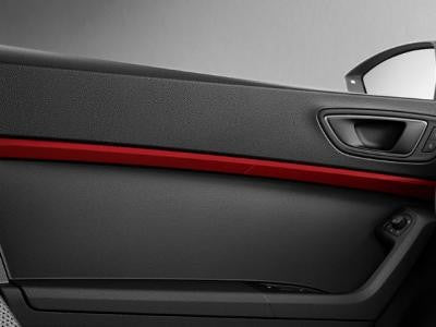 SEAT Ateca Door Trims in Emotion Red with LED Lights
