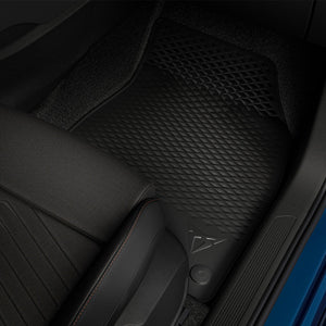 thumbnail image 2 of BDK Universal All-Weather Rubber Floor Mats + Full Set Seat Covers – 14-Piece Interior Kit 2 of 5