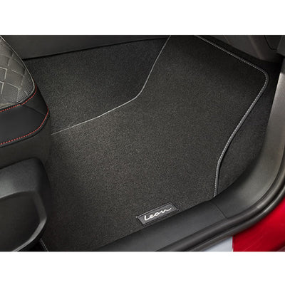 Seat Leon Textile floor mats Front and rear, for M-HEV vehicles
