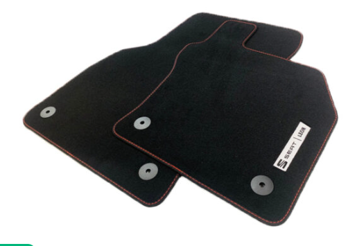 Seat ateca rubber car mats deals