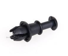 Parcel shelf holder for holding strap